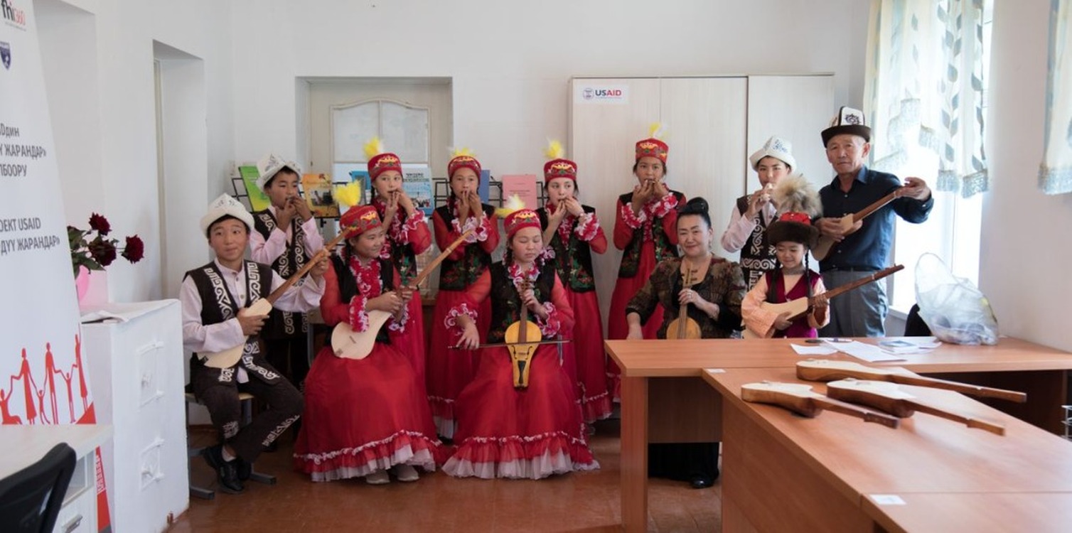В селе Тон открыли музыкальную школу — Today.kg