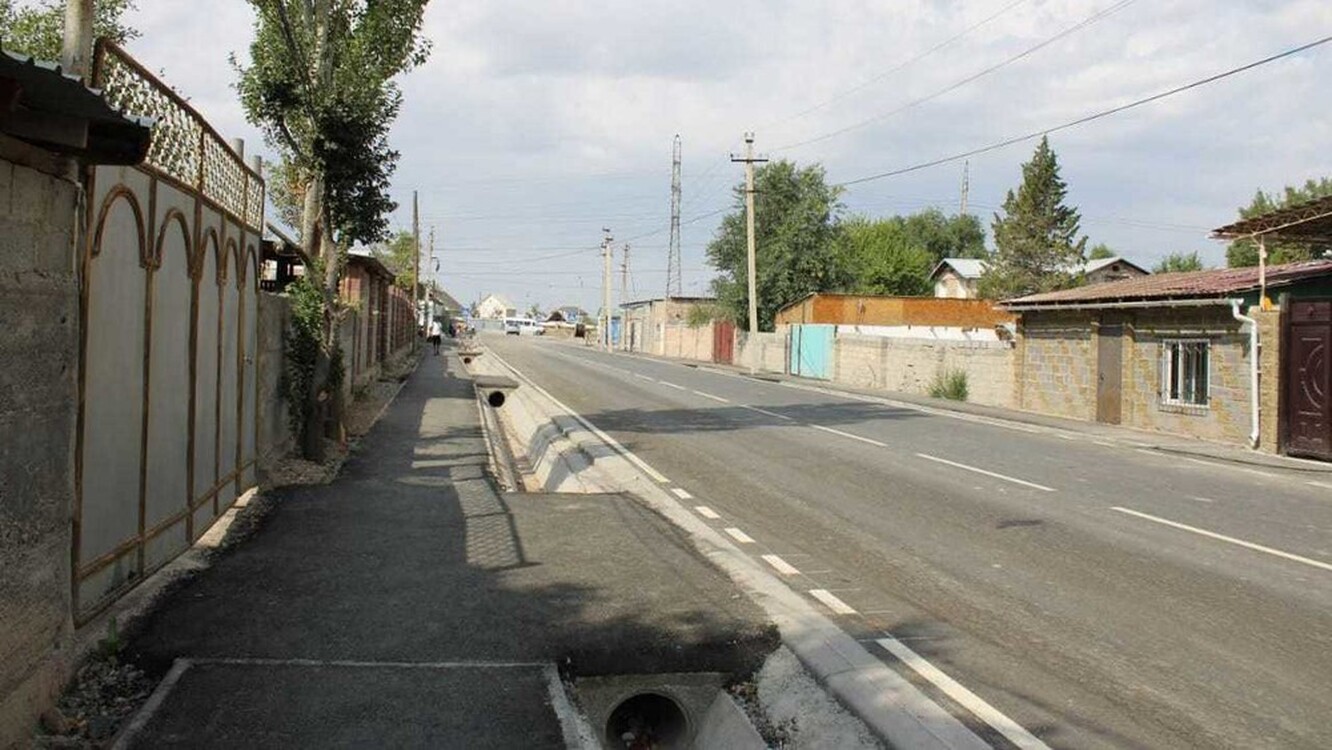 В Бишкеке после ремонта открыли улицу Жолон — Today.kg