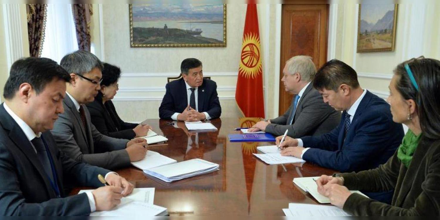 Президент Европа биримдигинен Кыргыз өлкөсүнө кошумча жардам көрсөтүү мүмкүнчүлүгүн карап көрүүнү сунуштады — Today.kg