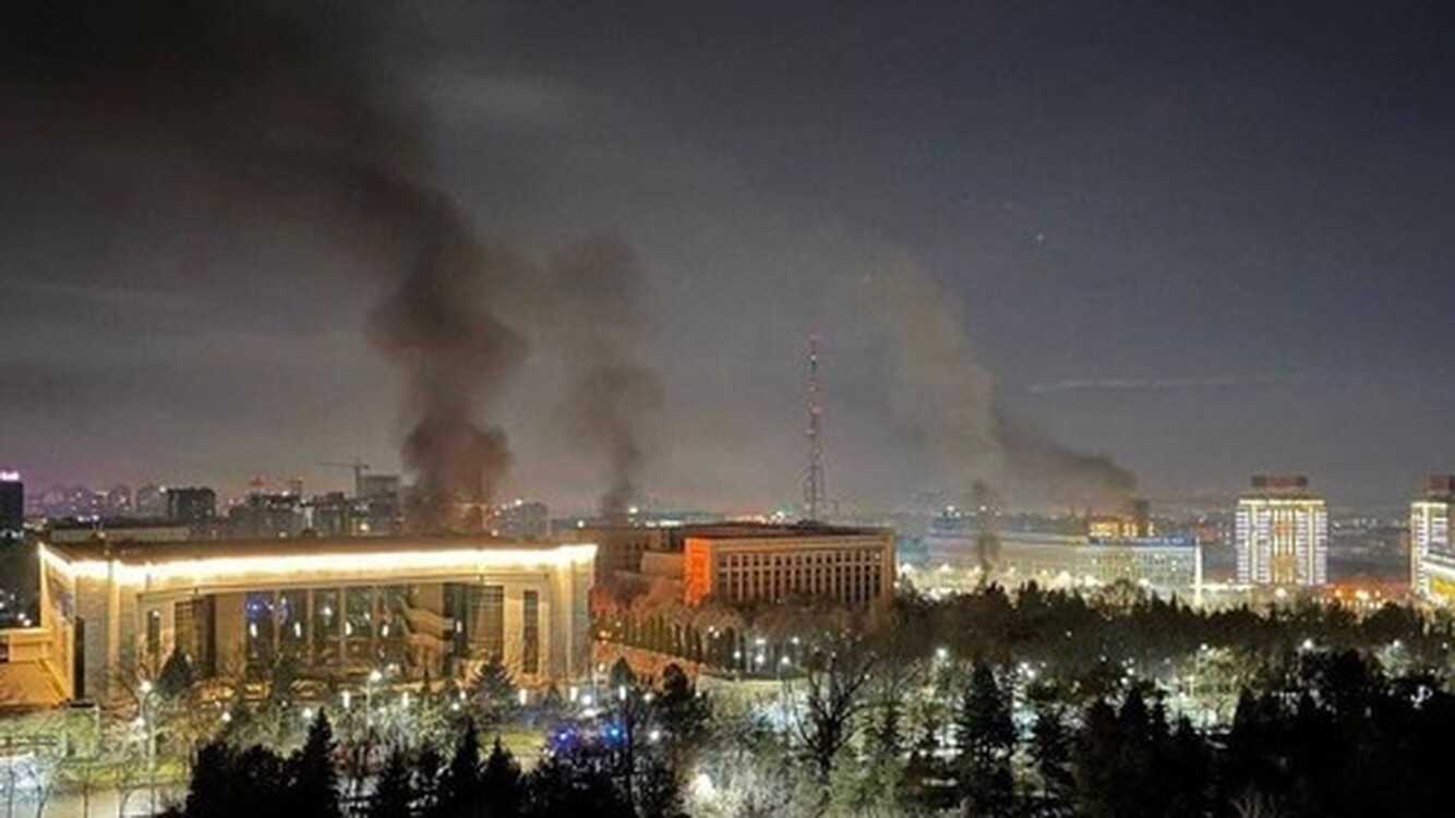 Ситуация в Алматы в 7 утра 5 января — Today.kg