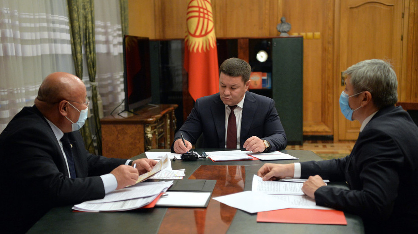И.о.президента принял секретаря Совбеза и вице-премьера — Today.kg