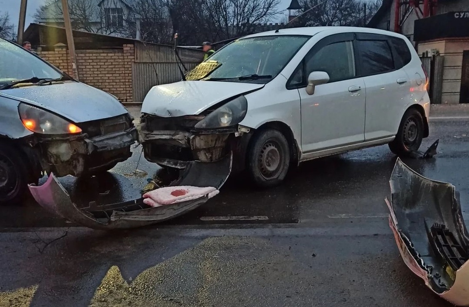 В Бишкеке произошла авария с участием четырех автомобилей — Today.kg