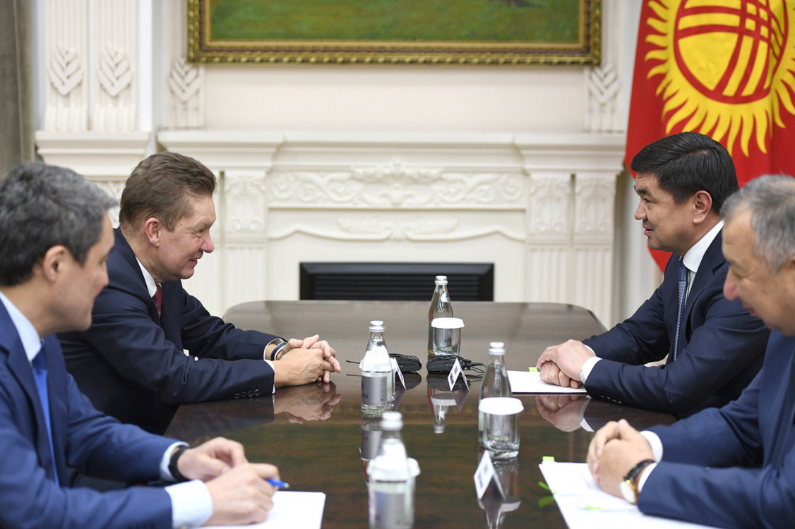 Газпром инвестирует в Кыргызстан 20 млрд рублей в течение пяти лет — Today.kg