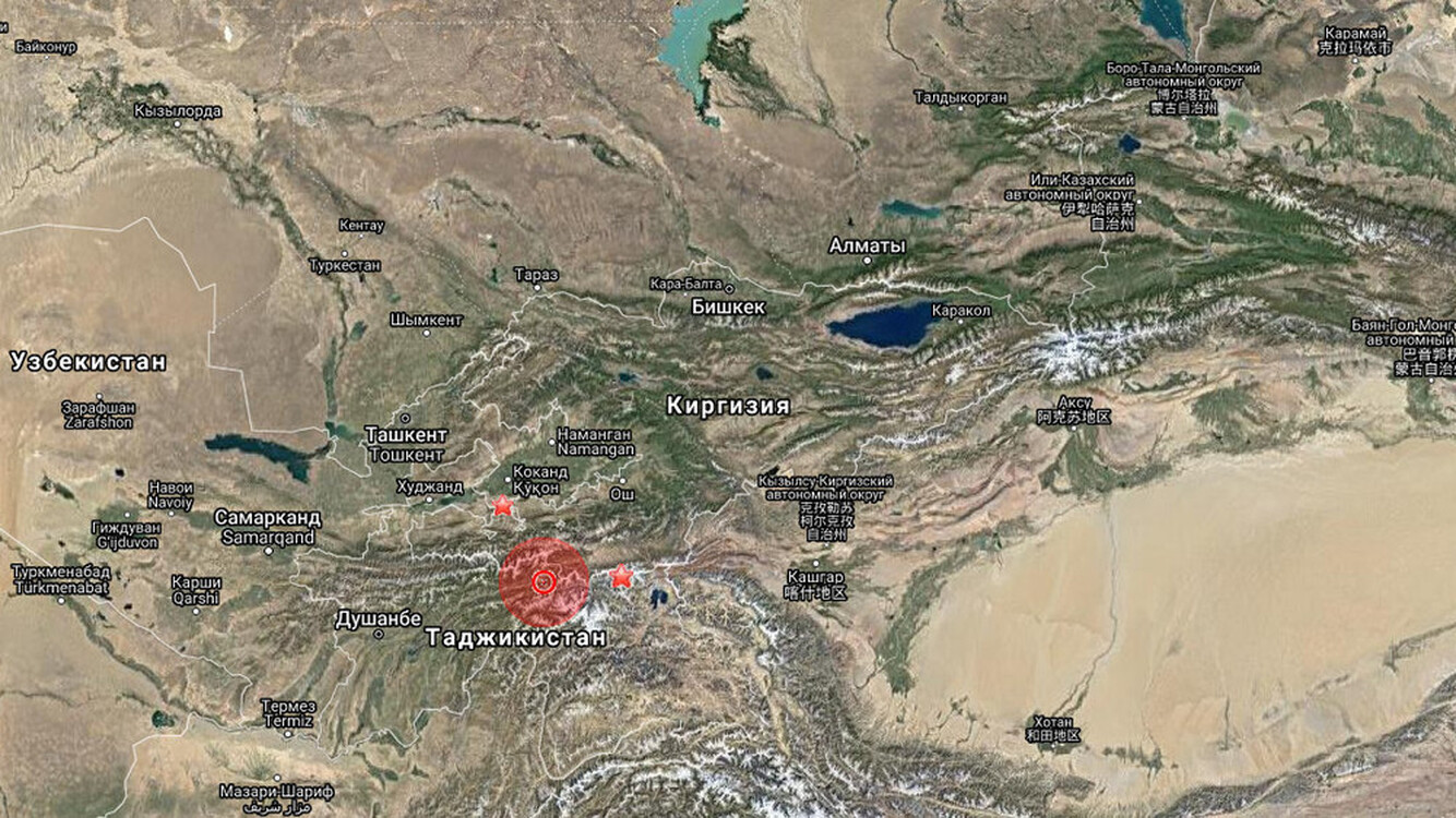 Утром в Кыргызстане произошло землетрясение силой в эпицентре 3 балла — Today.kg