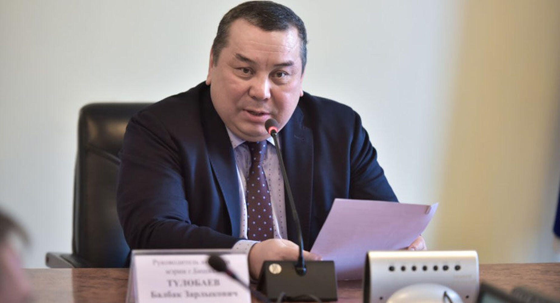 Балбак Тулобаев не будет баллотироваться в мэры — Today.kg