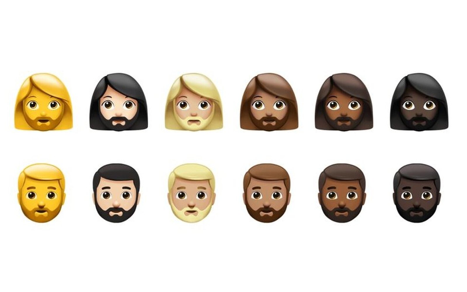 В продуктах Apple появятся эмодзи с бородатыми женщинами — Today.kg