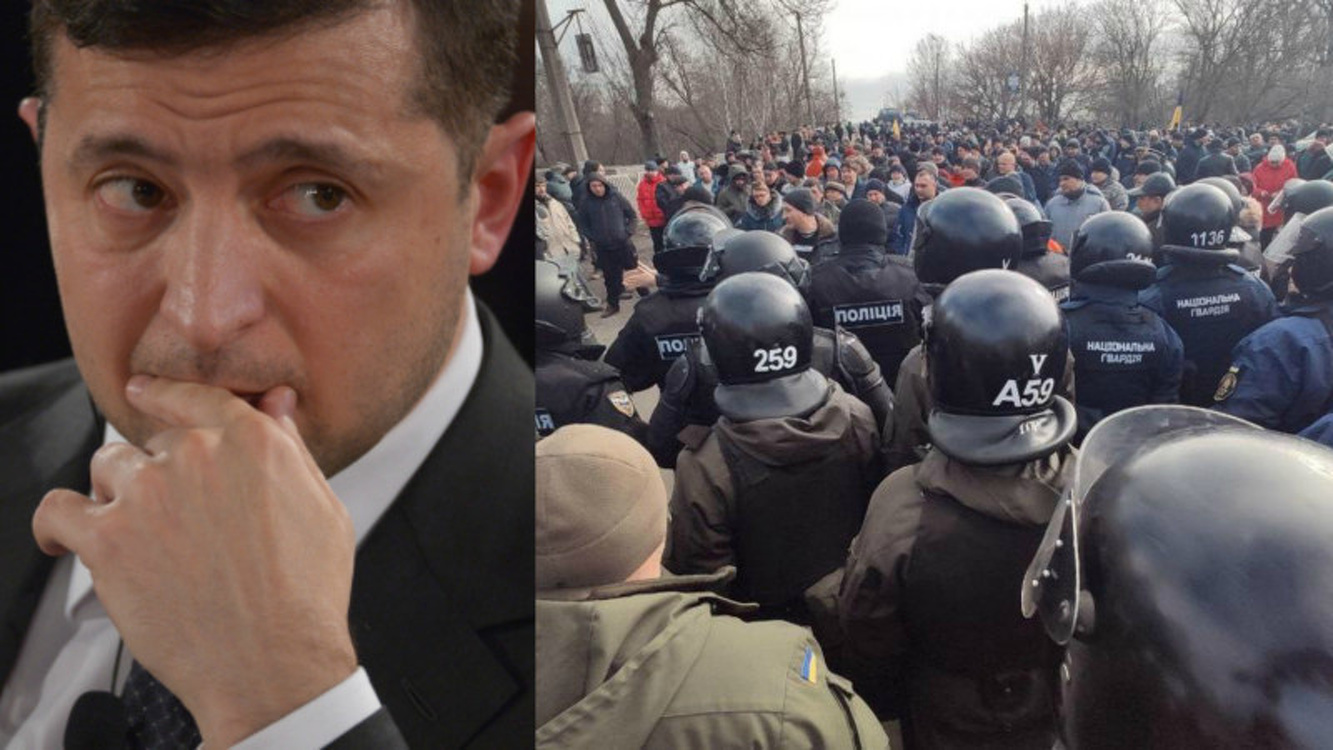 Мы стадо или нация? Зеленский обратился к украинцам из-за массовых беспорядков — Today.kg