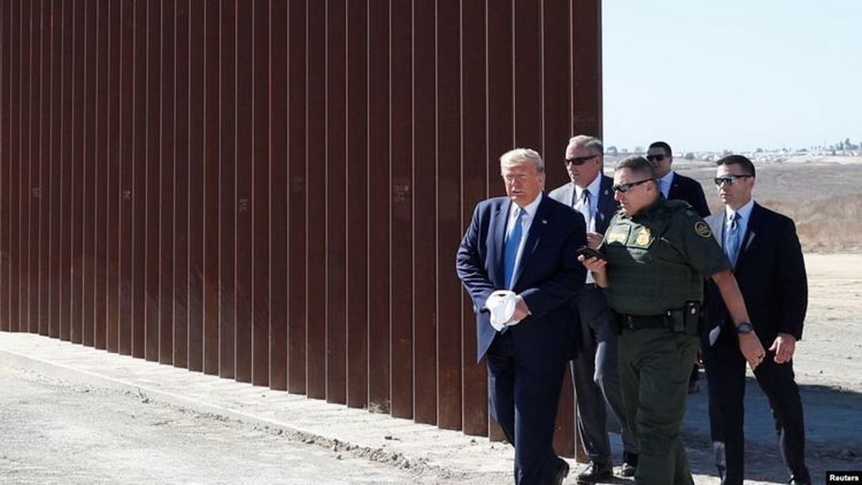Дональд Трамп похвастался эффективностью стены на границе с Мексикой — Today.kg