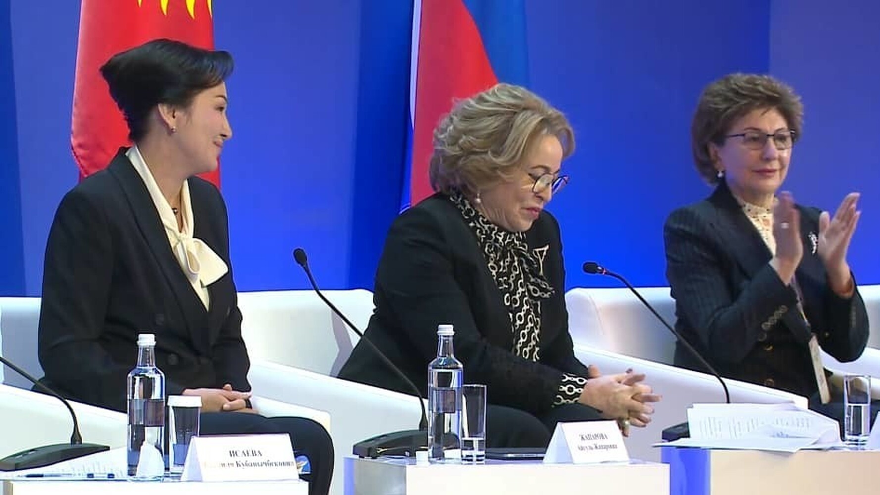 Достойна огромного уважения, - глава Совета Федерации обратилась к первой леди Кыргызстана — Today.kg
