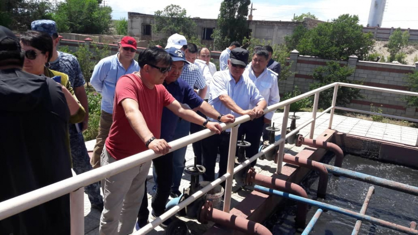 Депутатам показали очистные сооружения на Иссык-Куле — Today.kg