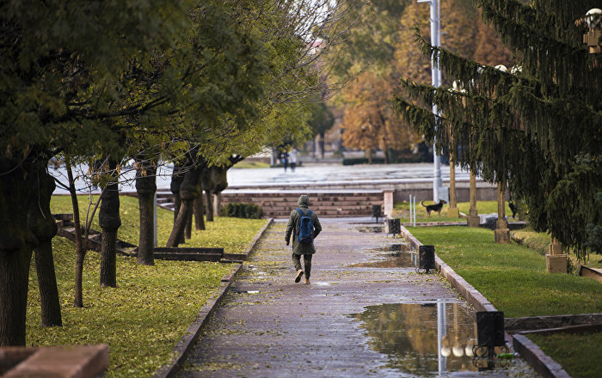 Дождь с грозой — погода в Бишкеке 26 апреля — Today.kg