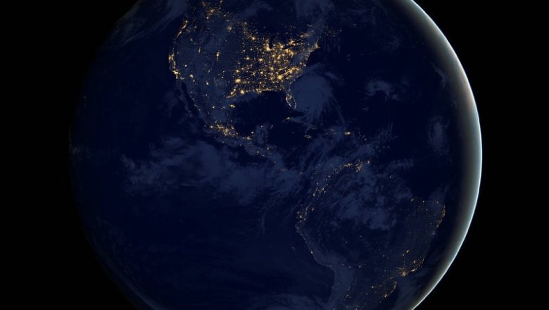 Спутник показал, как две Америки светятся ночью — Today.kg
