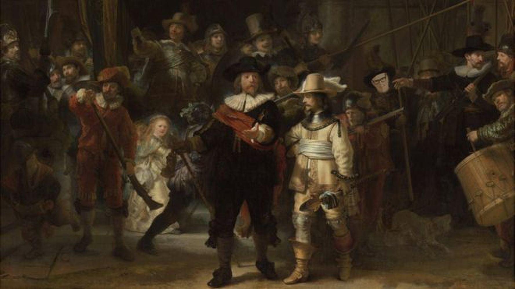 Ночной дозор в высоком разрешении: что мы узнали о картине Рембрандта? — Today.kg