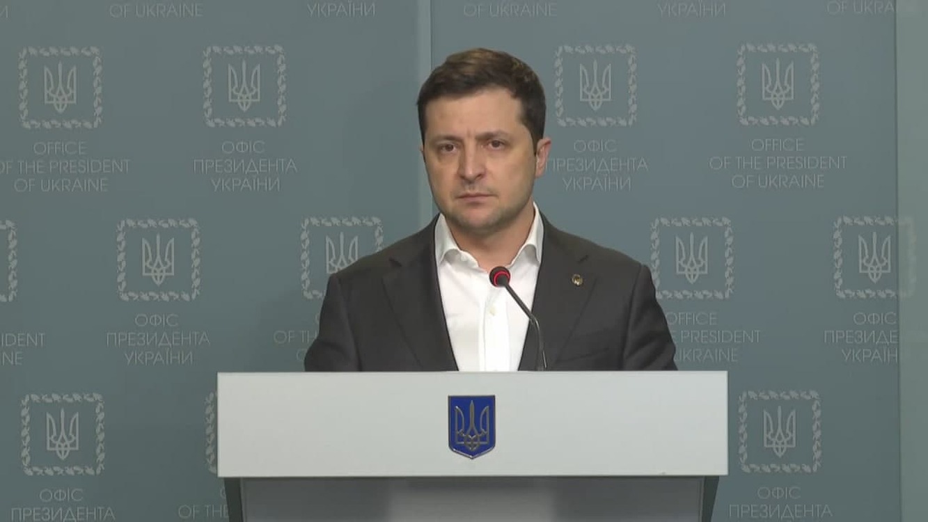 Зеленский: Украина разорвала дипотношения с Россией — Today.kg