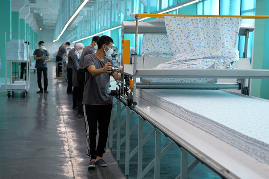 В 2020 году объем текстильного производства сократился на 21,5%, - Нацстатком — Today.kg