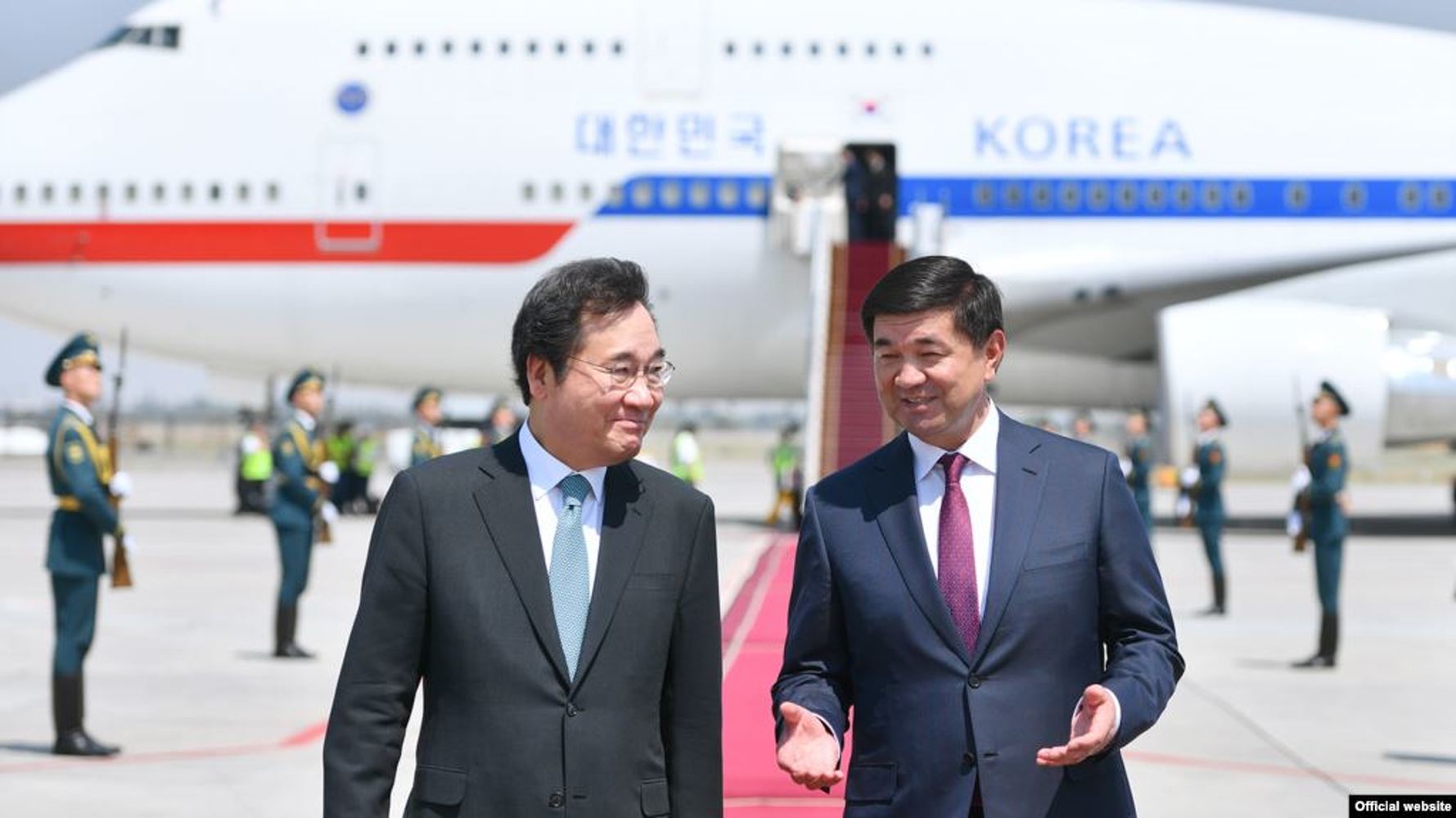 Премьер-министр Республики Корея прибыл в Кыргызстан — Today.kg