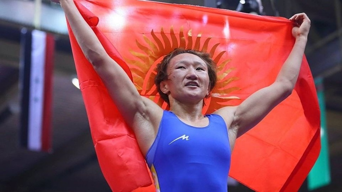 Айсулуу Тыныбекова стала трехкратной чемпионкой Азии по борьбе — Today.kg