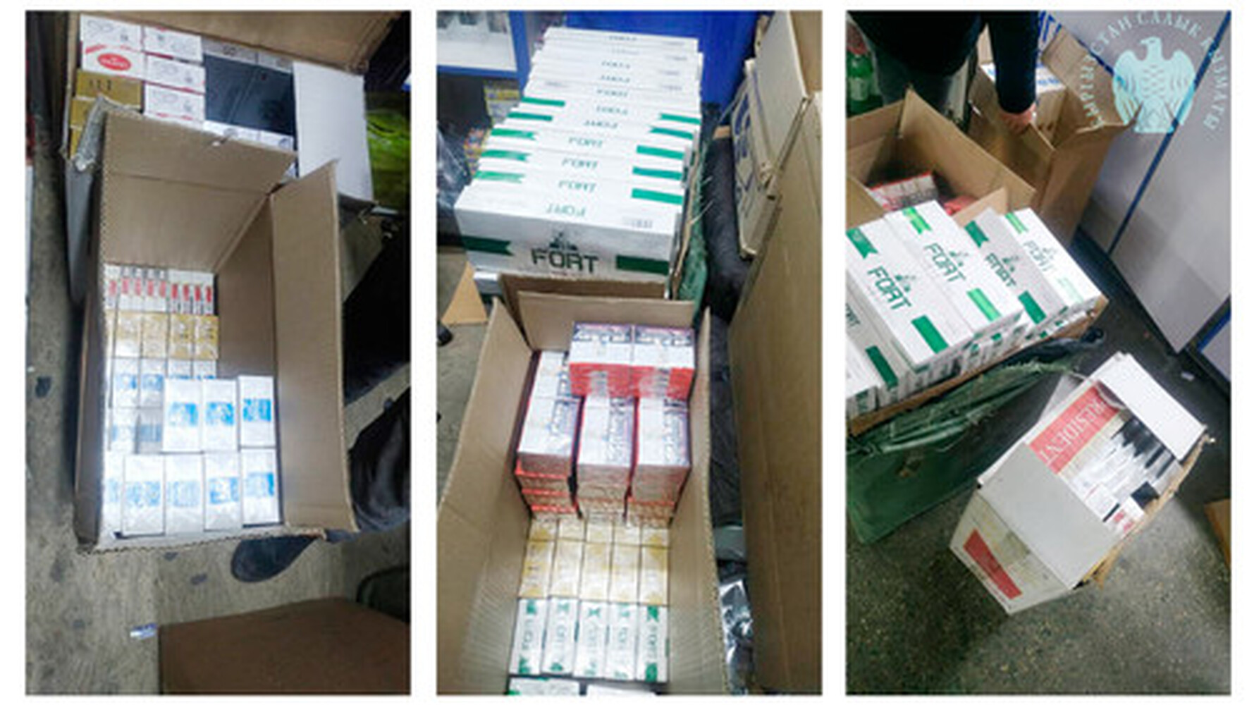 ГНС выявила 3 тысячи пачек сигарет без акцизных марок в Бишкеке и Токмоке — Today.kg