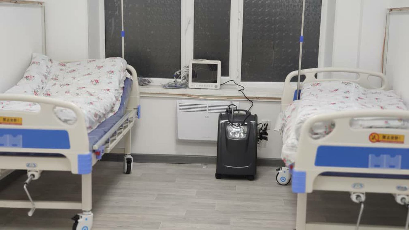 В Иссык-Кульской больнице открыли новый инфекционный госпиталь — Today.kg