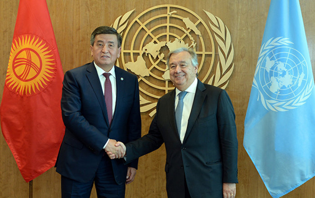 Жээнбеков рассказал Генсеку ООН о сложностях борьбы с COVID в Кыргызстане — Today.kg