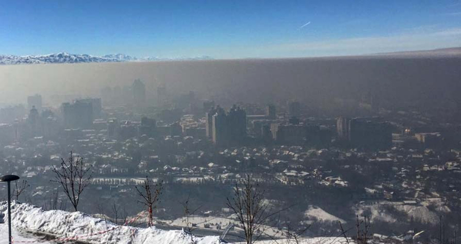 Туман и безветрие — причины высокого уровня загрязнения воздуха в Бишкеке — Today.kg