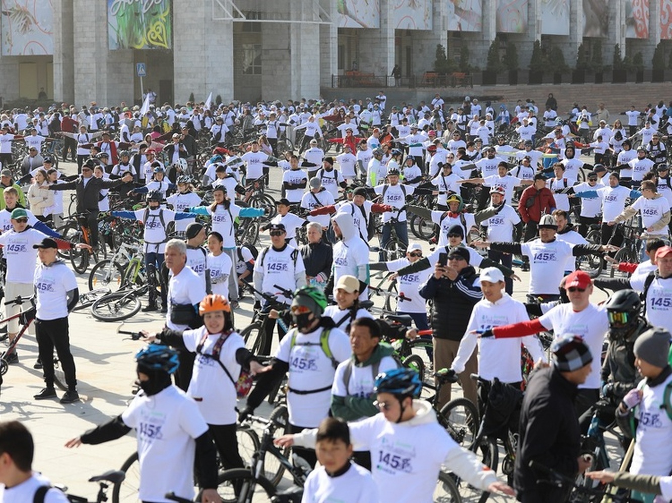 В Бишкеке торжественно открыли велосезон-2023 — Today.kg