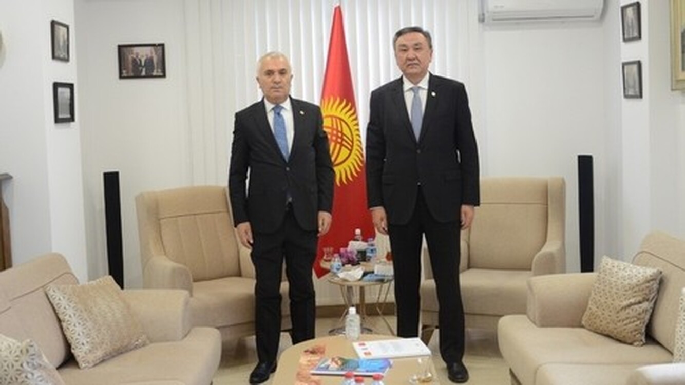 Посол Кыргызстана в Турции К.Омуралиев обсудил с депутатом Великого национального собрания Турции вопросы привлечения инвестиций — Today.kg