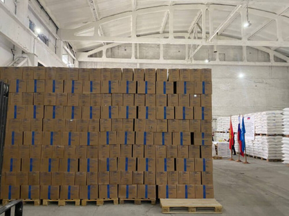 Кыргызстан получил около 2 тыс. тонн продовольственной помощи из России — Today.kg