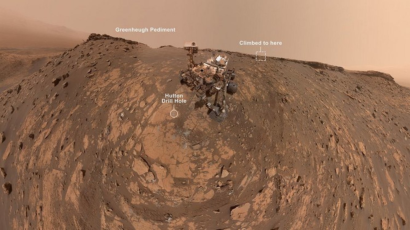 Марсоход прислал панорамное селфи с Красной планеты — Today.kg