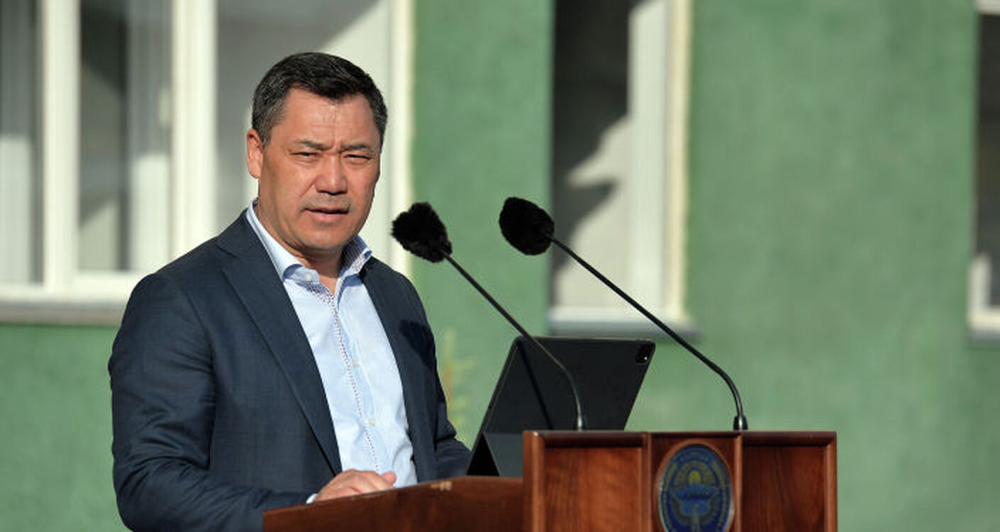 Жапаров объявил выговор министру культуры прямо на площади — за что — Today.kg
