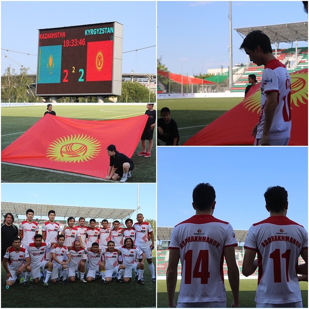 Певцы из Кыргызстана играют на ЧМ по футболу среди артистов — Today.kg