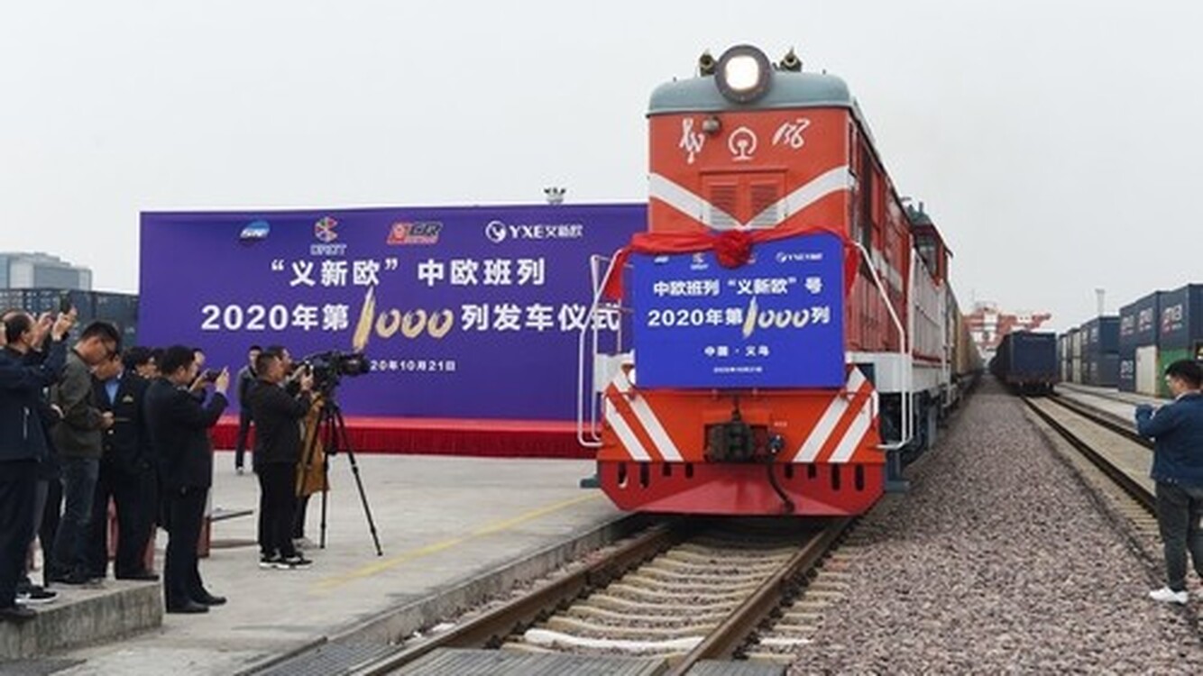 Из Китая в страны Центральной Азии отправился товарный поезд с электроинструментами — Today.kg