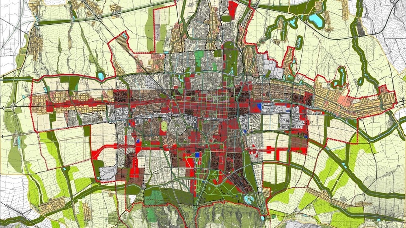 Какие села поглотит Бишкек за 5 лет? Карта — Today.kg