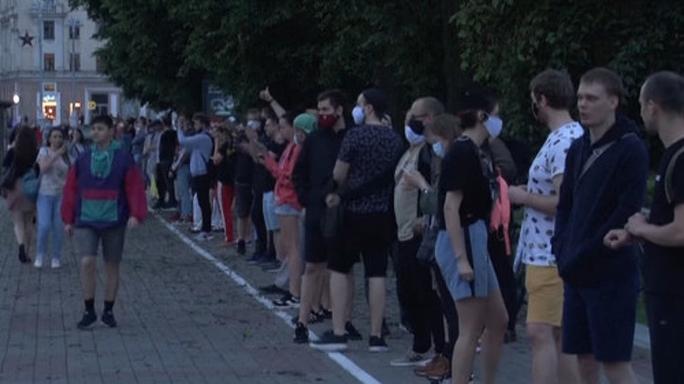 В Минске прошла акция протеста в связи с предстоящими президентскими выборами — Today.kg