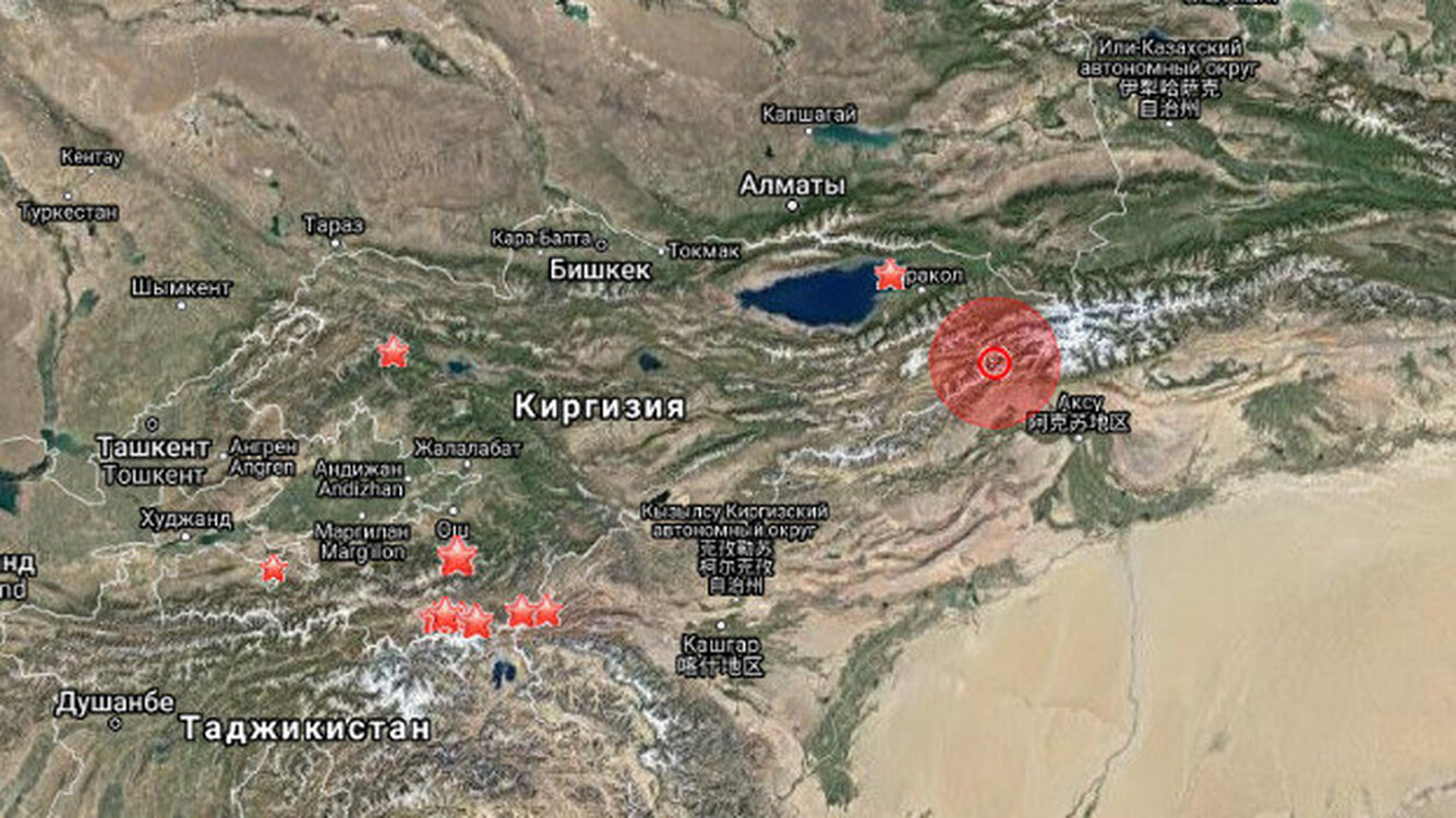 В Кыргызстане произошло землетрясение силой 3,5 балла в эпицентре — Today.kg