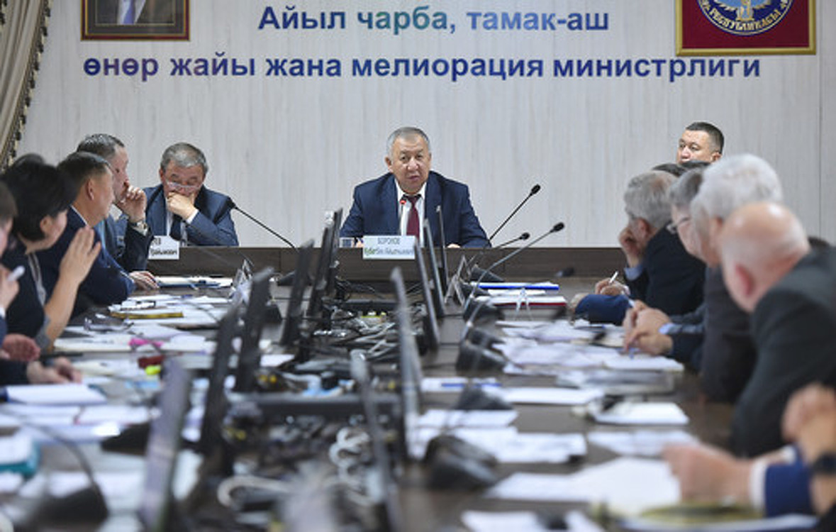 Минсельхоз в 2019 году не реализовал ни одного проекта по собственной инициативе, - первый вице-премьер К.Боронов — Today.kg