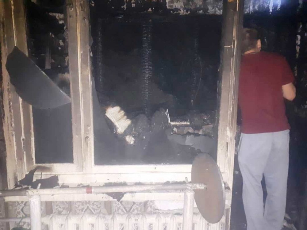 Во время пожара в Бишкеке  пострадал пенсионер — Today.kg
