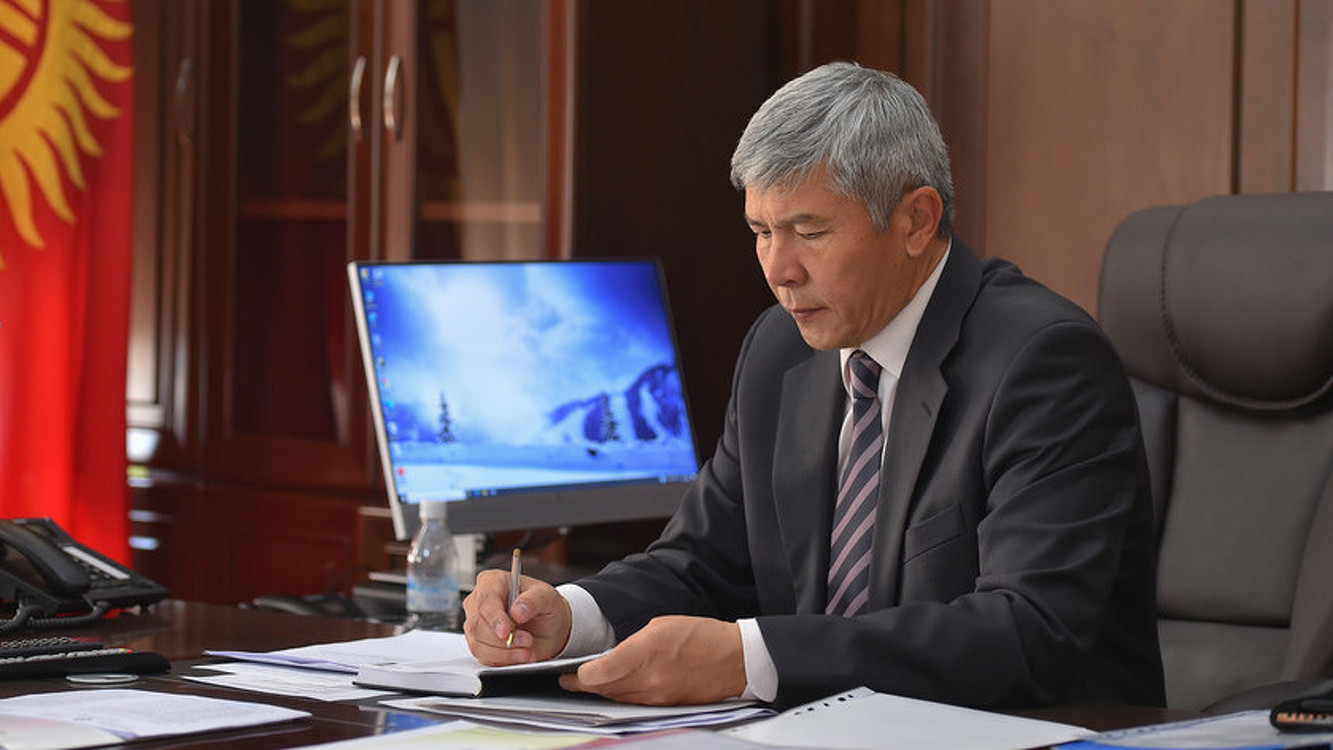 Республиканский штаб по выборам возглавил вице-премьер Мамытканов — Today.kg