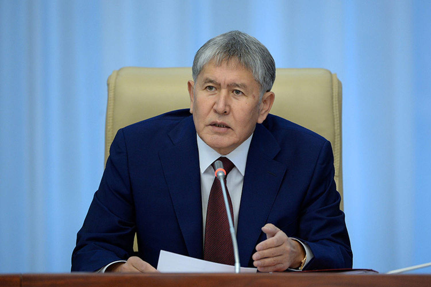 Атамбаев сделал заявление с связи с обвинениями, выдвинутыми Жогорку Кенешем — Today.kg