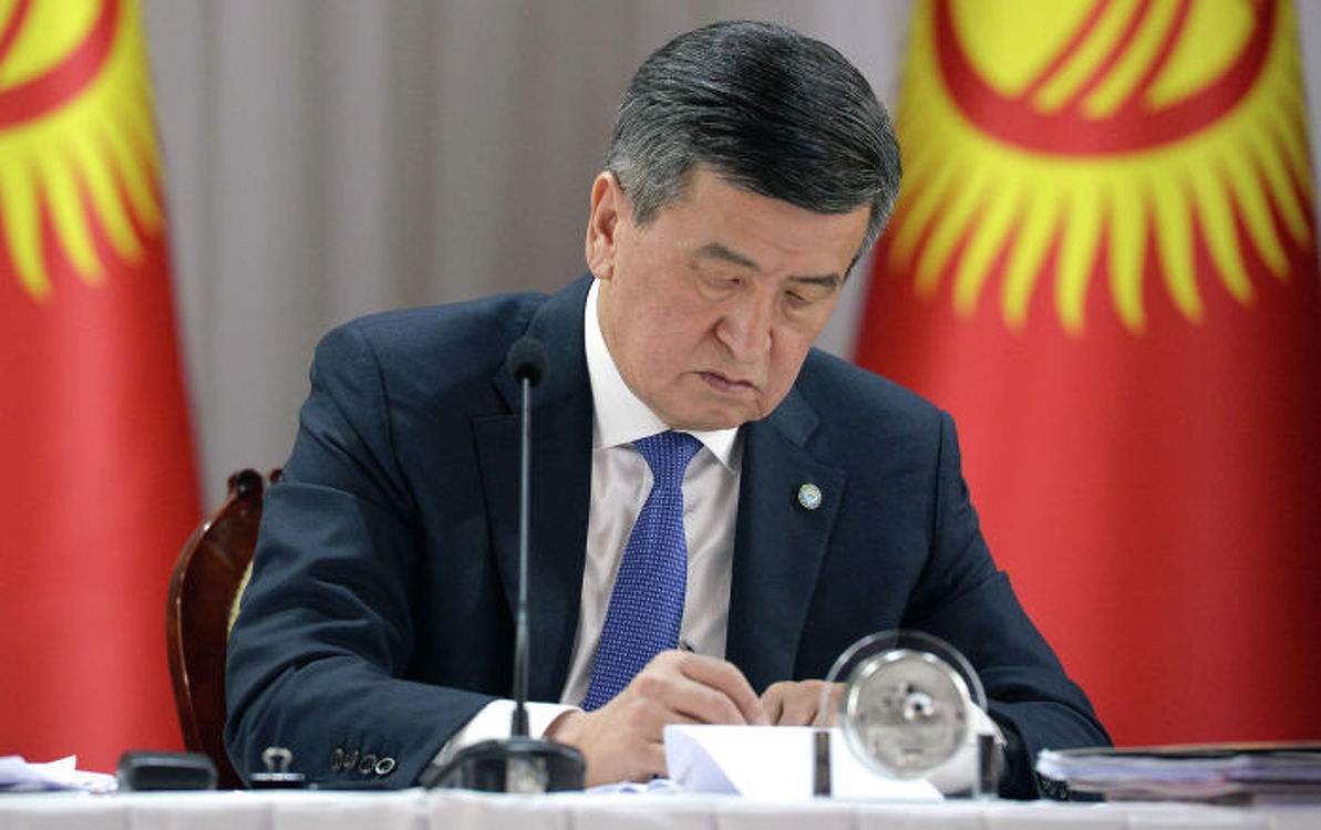 Что поручил Жээнбеков госорганам в связи с введением ЧП в Бишкеке — Today.kg
