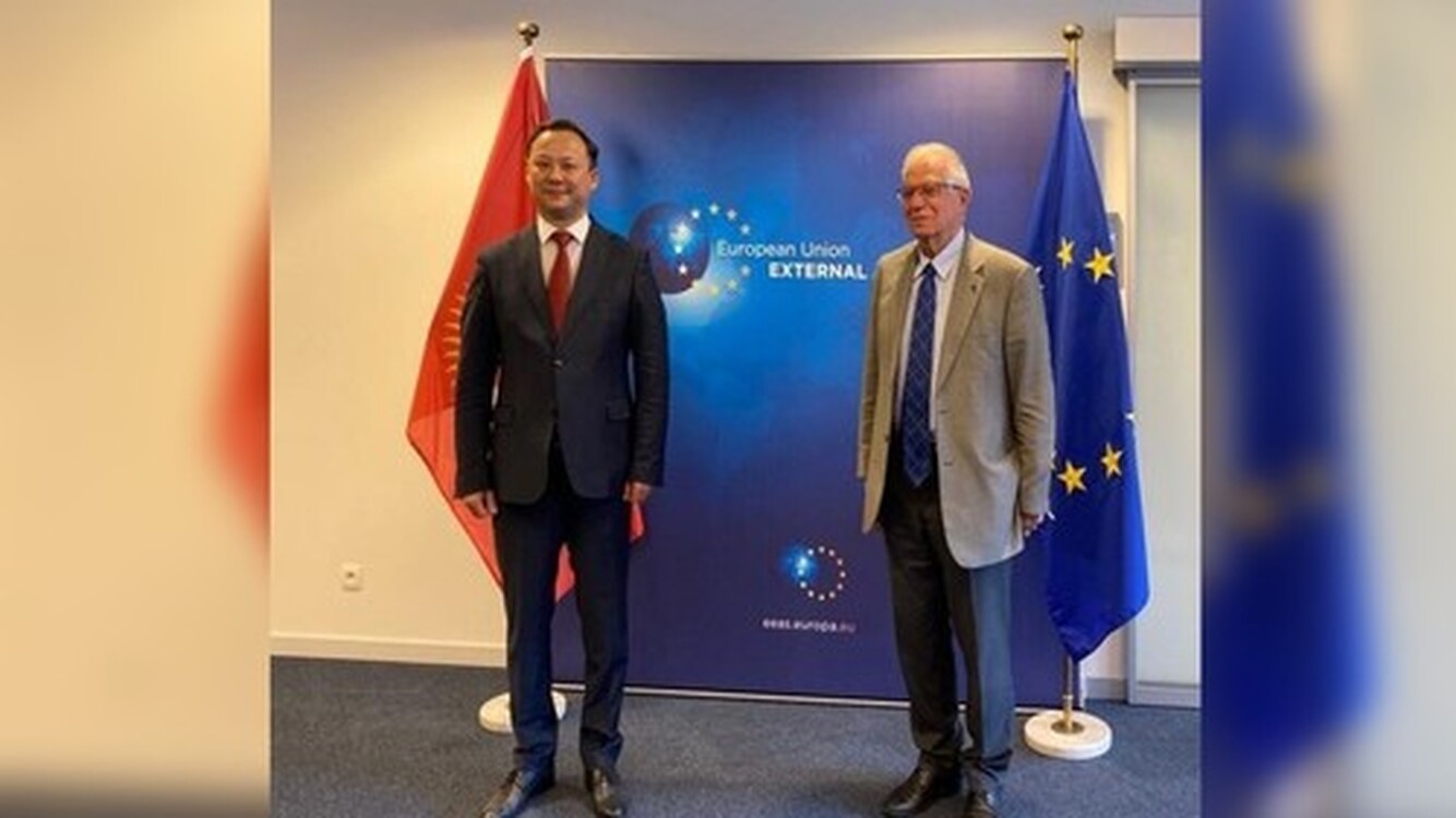 Глава МИД КР встретился с руководством Евросоюза в Брюсселе — Today.kg