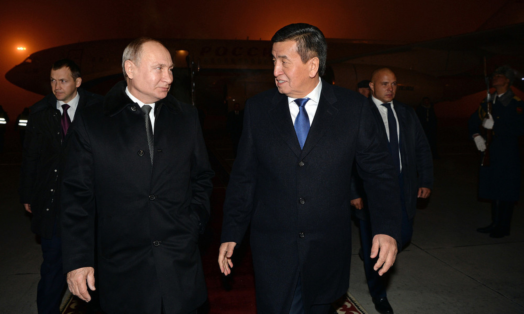 Президент России Владимир Путин прибыл в Кыргызстан — Today.kg