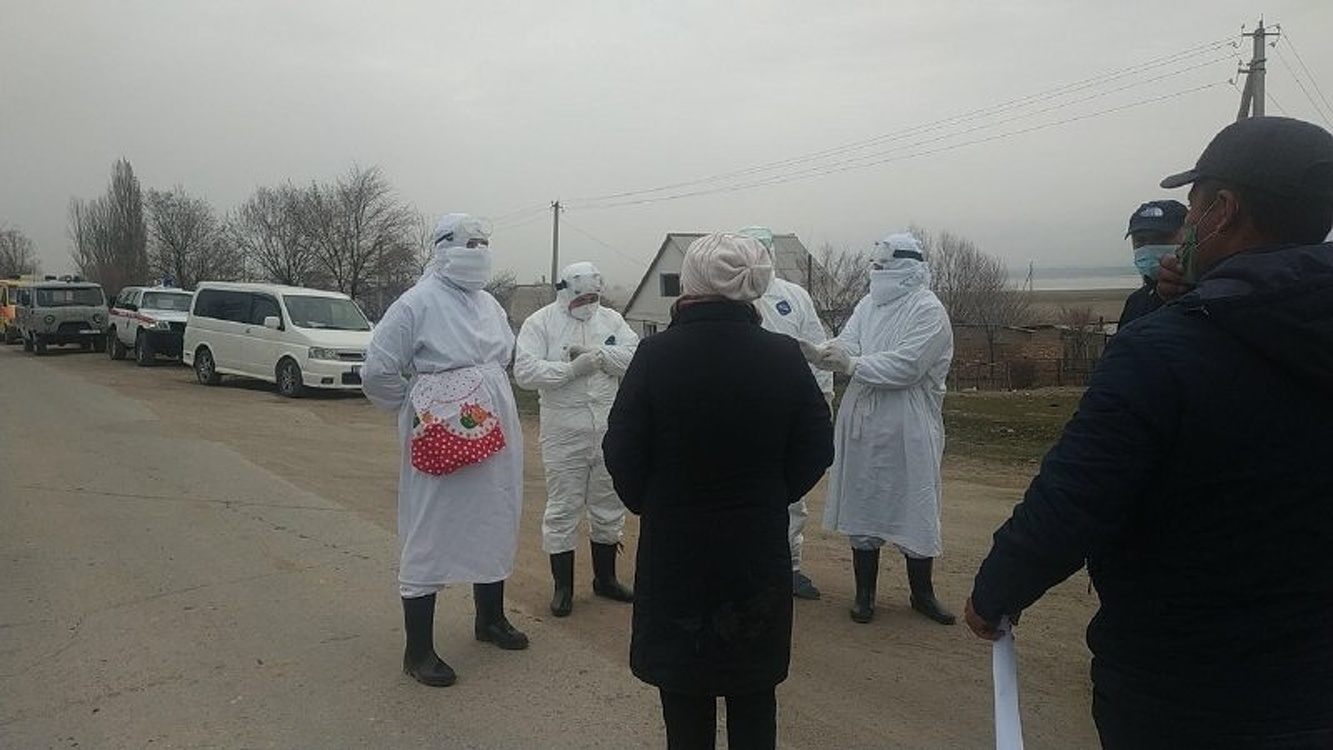 Жителей Иссык-Кульского села изолируют из-за нарушителей карантина — Today.kg