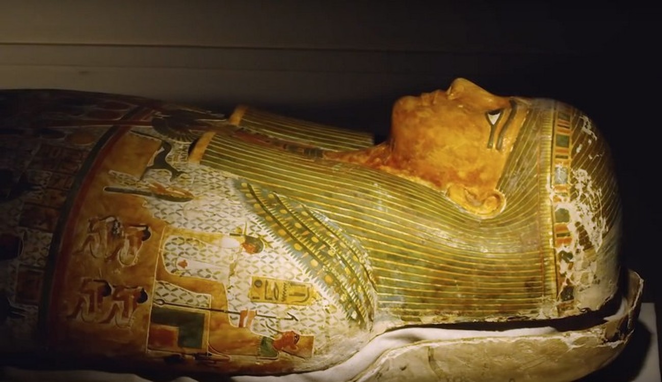 Скрытое послание нашли в египетском саркофаге — Today.kg