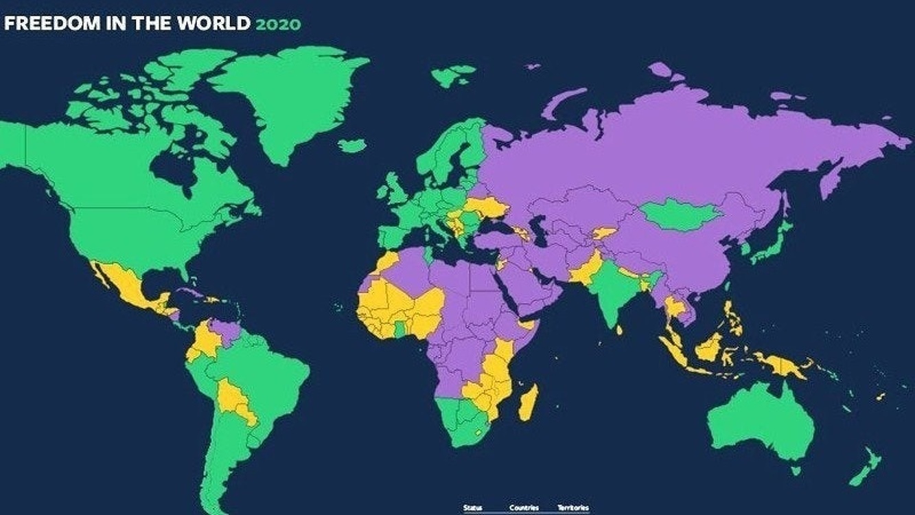 Лучший показатель по степени свобод среди стран ЦА у Кыргызстана — Today.kg