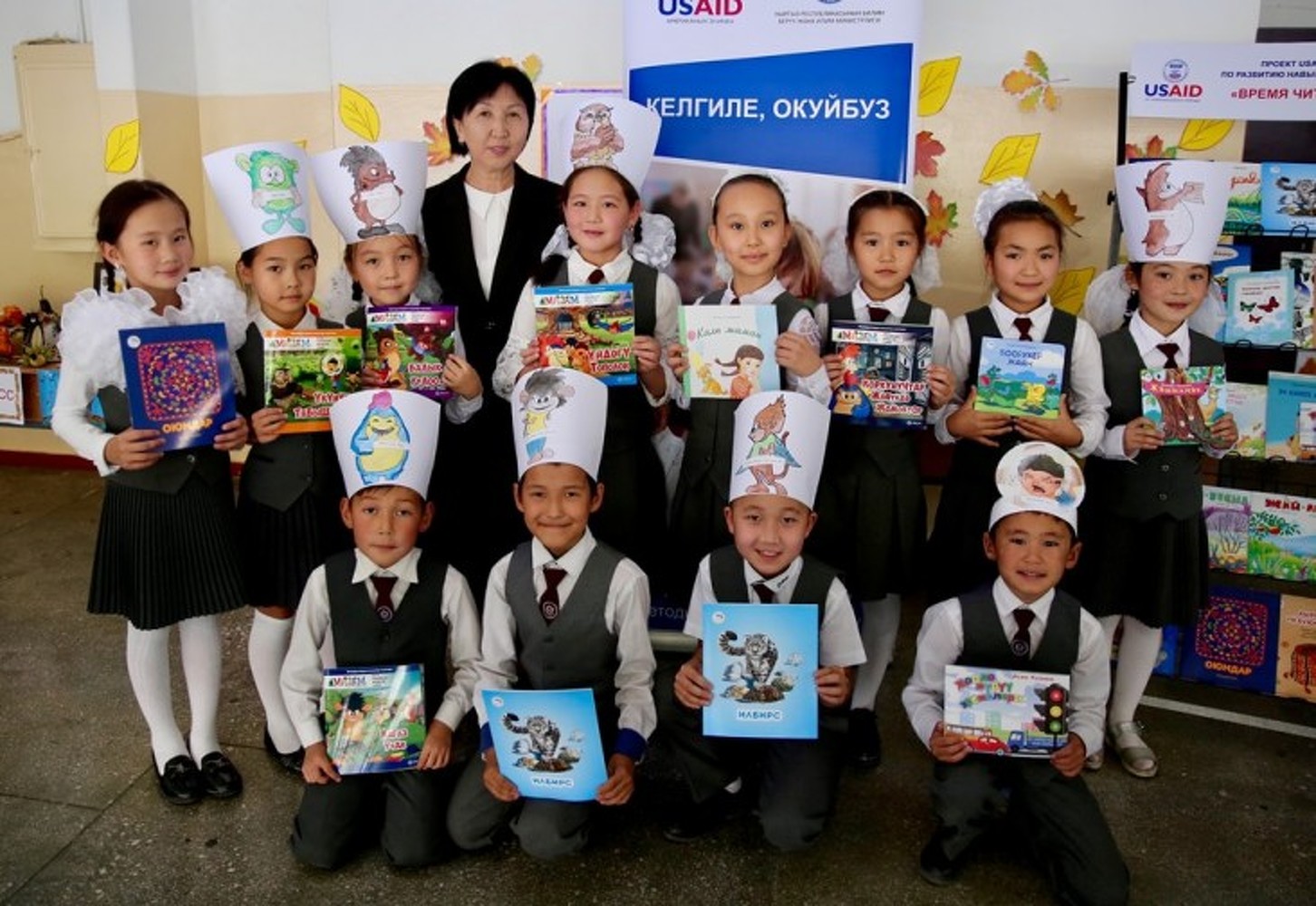 Проект USAID передаст школам Кыргызстана больше миллиона книг — Today.kg