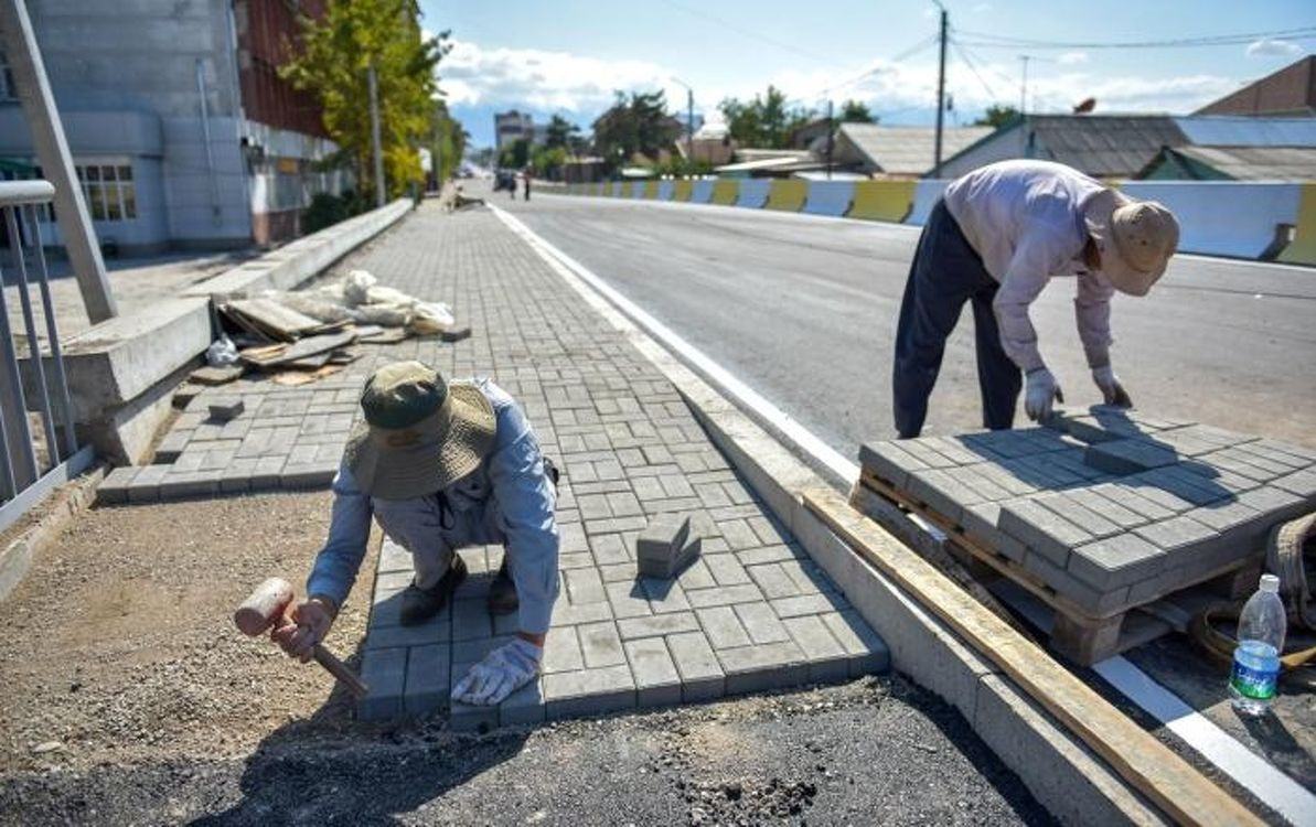 На каких улицах Бишкека отремонтируют тротуары — список — Today.kg