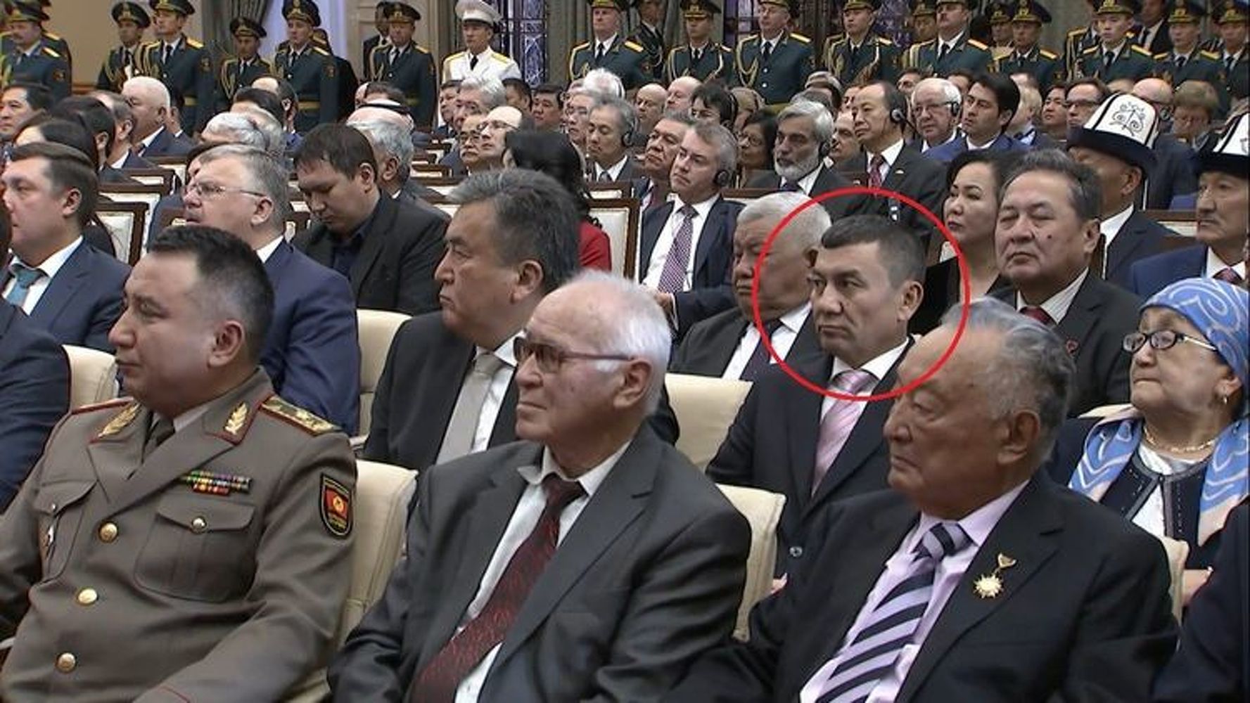 Фото - Скандально известный Хабибула Абдукадыр на инаугурации президента КР — Today.kg