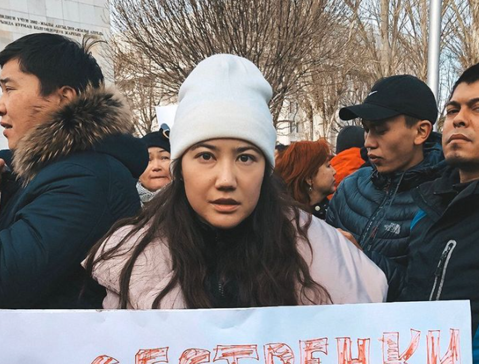 Айсулу Кудайбердиева. Айсулуу Аширалиева. Айсулуу Мамашева. Активистка из Кыргызстана.