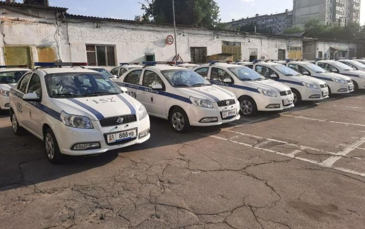 У патрульной милиции Бишкека 20 новых машин. Фото — Today.kg